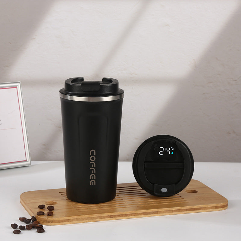 Insulated Coffee Cup with Flip Lid