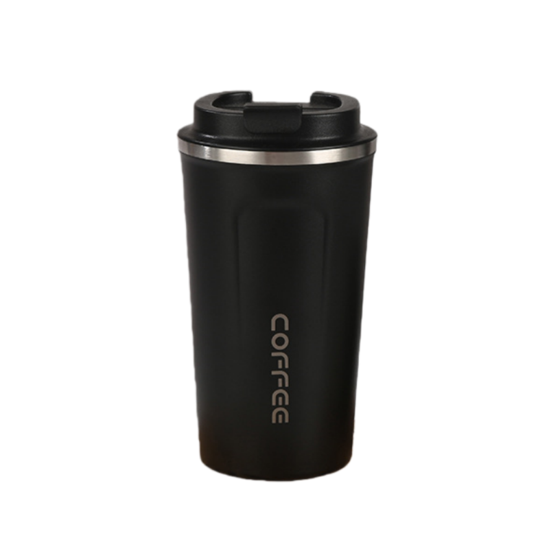 Insulated Coffee Cup with Flip Lid
